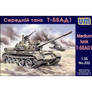 Unimodels 232 Medium Tank T-55AD1 (1:35)