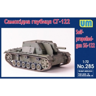 Unimodels 285 Self-propelled gun SG-122 (1:72)