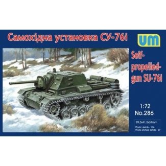 Unimodels 286 SU-76I self-propelled gun (1:72)