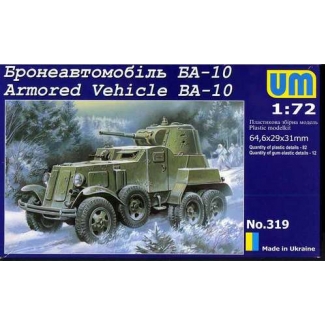 Unimodels 319 Armored Vehicle Ba-10 (1:72)
