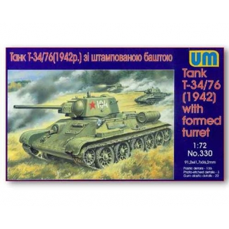 Unimodels 330 Tank T-34/76 (1942) with formed turret (1:72)