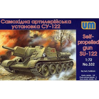 Unimodels 332 Self-propelled gun SU-122 (1:72)