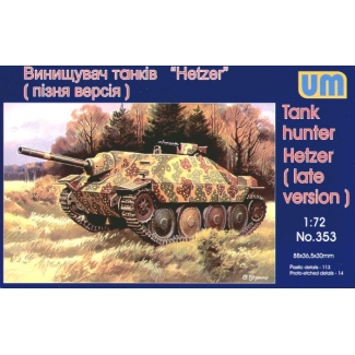 Unimodels 353 Tanl hunter Hetzer (late version) (1:72)