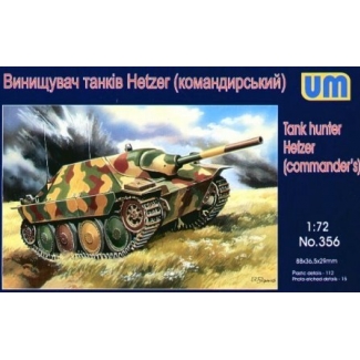 Unimodels 356 Tank hunter Hetzer (commander's) (1:72)