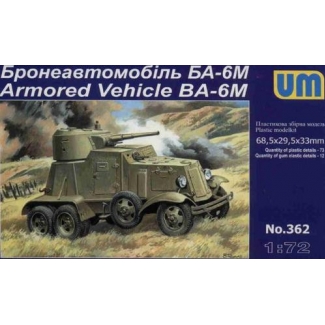 Unimodels 362 Armored Vehicle BA-6M (1:72)