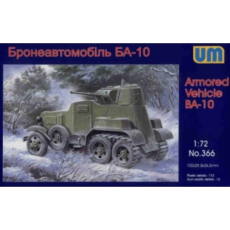 Unimodels 366 Armored Vehicle BA-10 (1:72)