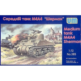 Unimodels 385 Medium Tank M4A4 Sherman (1:72)