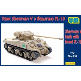 Unimodels 452 Sherman V tank w/turret FL-10 (1:72)