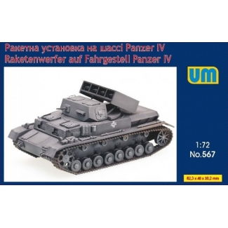 Unimodels 567 Raketenwerfer auf Fahrgestell Panzer IV (1:72)