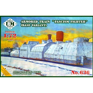 Unimodels 636 Armored train - fascism fighter-base (1:72)