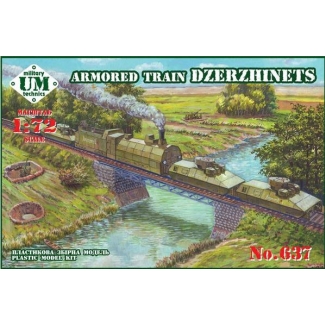 Unimodels 637 Armored train Dzerzhinets (1:72)