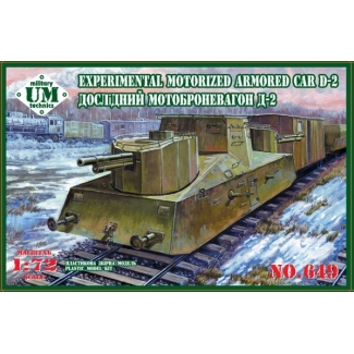 Unimodels 649 Experimental Motorized Arm. car D-2 (1:72)