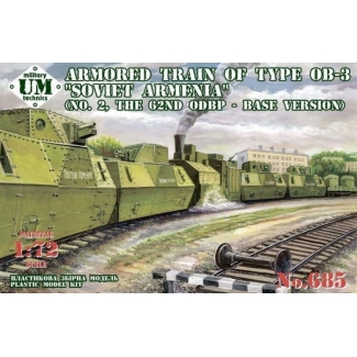 Unimodels 685 Armored Train of type OB-3 "Soviet Armenia" (1:72)