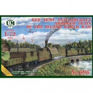 Unimodels 696 Red Army  A.A.armored train - WWII (1:72)