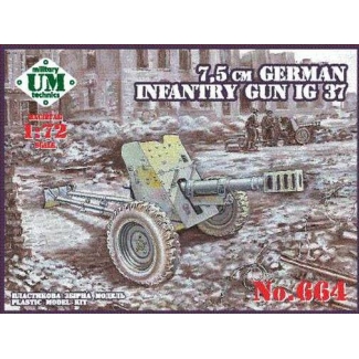 Unimodels 664 7,5cm German Infantry gun (1:72)