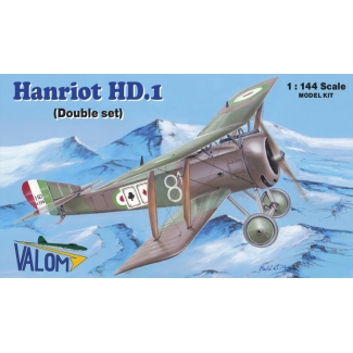 Valom 14411 Hanriot HD.1 - Double set (1:144)