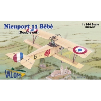 Valom 14413 Nieuport 11 Bébé - Double set (1:144)