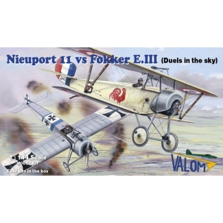 Valom 14420 Nieuport 11 vs Fokker E.III (Duels in the sky) (4 modele) (1:144)