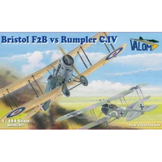 Valom 14422 Bristol F2B vs Rumpler C.IV (Duels on the sky) (1:144)