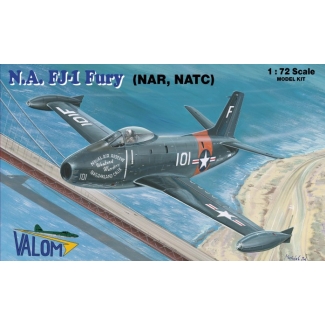 Valom 72104 N.A. FJ-1 Fury (NAR,NATC) (1:72)