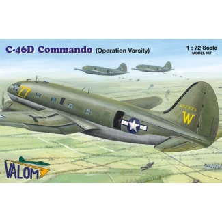 Valom 72152 Curtiss C-46D Commando (Operation Varsity) (1:72)