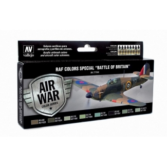 Vallejo 71144 RAF Colors Special "Battle of Britain" (8 x 17 ml.)
