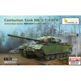 Vespid Models VS720017S Centurion Tank Mk.5/1-4.RTR British Main Battle  - Deluxe Edition (1:72)