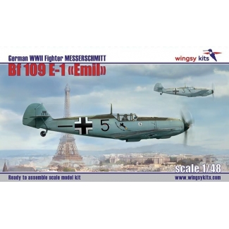 Wingsy Kits D507 German WWII Fighter Messerschmitt Bf 109 E-1 (1:48)