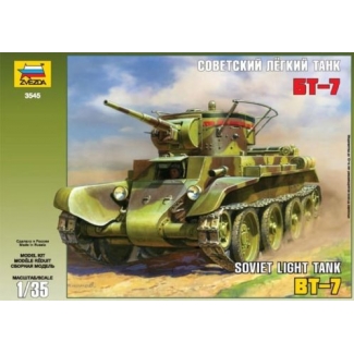 Zvezda 3545 BT-7 Soviet Light Tank (1:35)