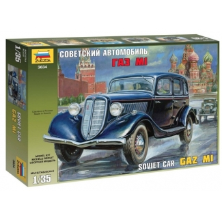 Zvezda 3634 Soviet Car GAZ M1 (1:35)