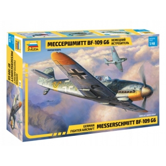 Zvezda 4816 German Fighter Aircraft Messerschmitt Bf-109 G6 (1:48)