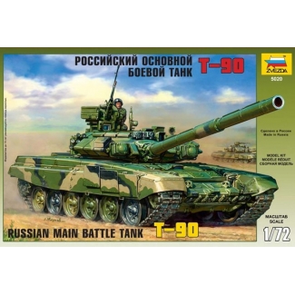 Zvezda 5020 Russian Main Battle Tank T-90 (1:72)