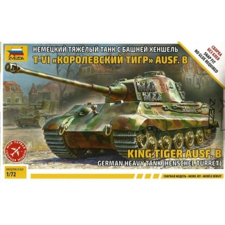 Zvezda 5023 King Tiger Ausf.B (Henschel turret) (1:72)