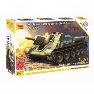 Zvezda 5043 Soviet Self-Propelled Gun SU-122 (1:72)