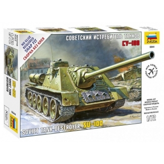 Zvezda 5044 Soviet Tank Destroyer Su-100 (1:72)