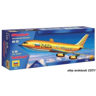 Zvezda 7025 Civil Airliner L-86 Anniversary (1:144)