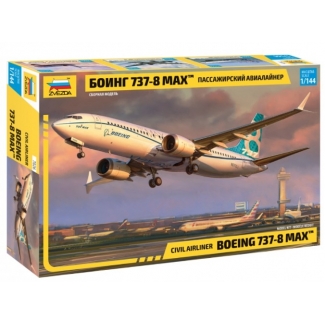 Zvezda 7026 Civil Airliner "Boeing 737-8 MAX" (1:144)