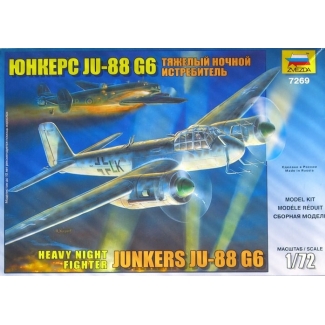 Zvezda 7269 Junkers Ju-88 G6 Heavy Night Fighter (reedycja) (1:72)