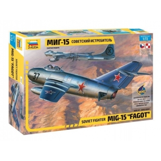 Zvezda 7317 Soviet fighter MiG-15 "Fagot" (1:72)