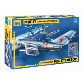 Zvezda 7318 MiG-17 Fresco - Soviet Fighter (1:72)