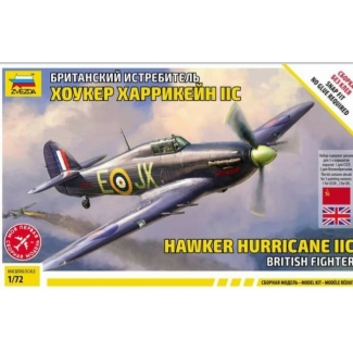 Zvezda 7322 Hawker Hurricane IIc (1:72)